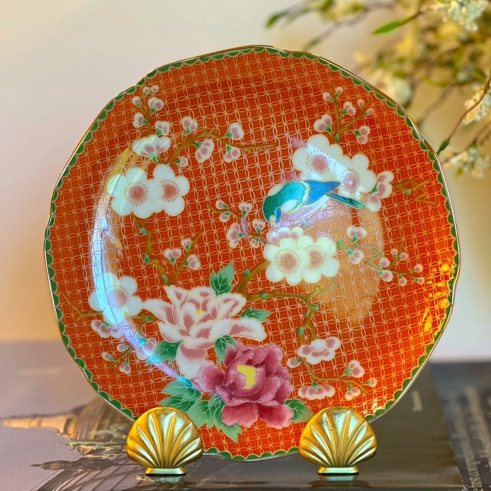 Chinosire decorative plate. Stamped
